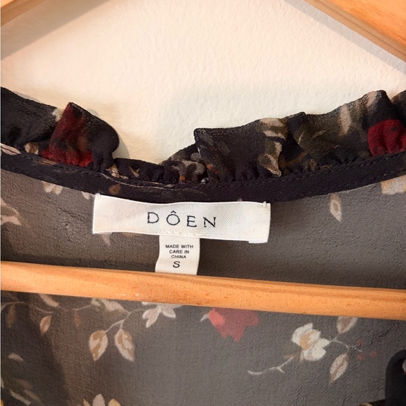 Doen Cenea Maxi Floral Dress Small - Picture 6 of 9